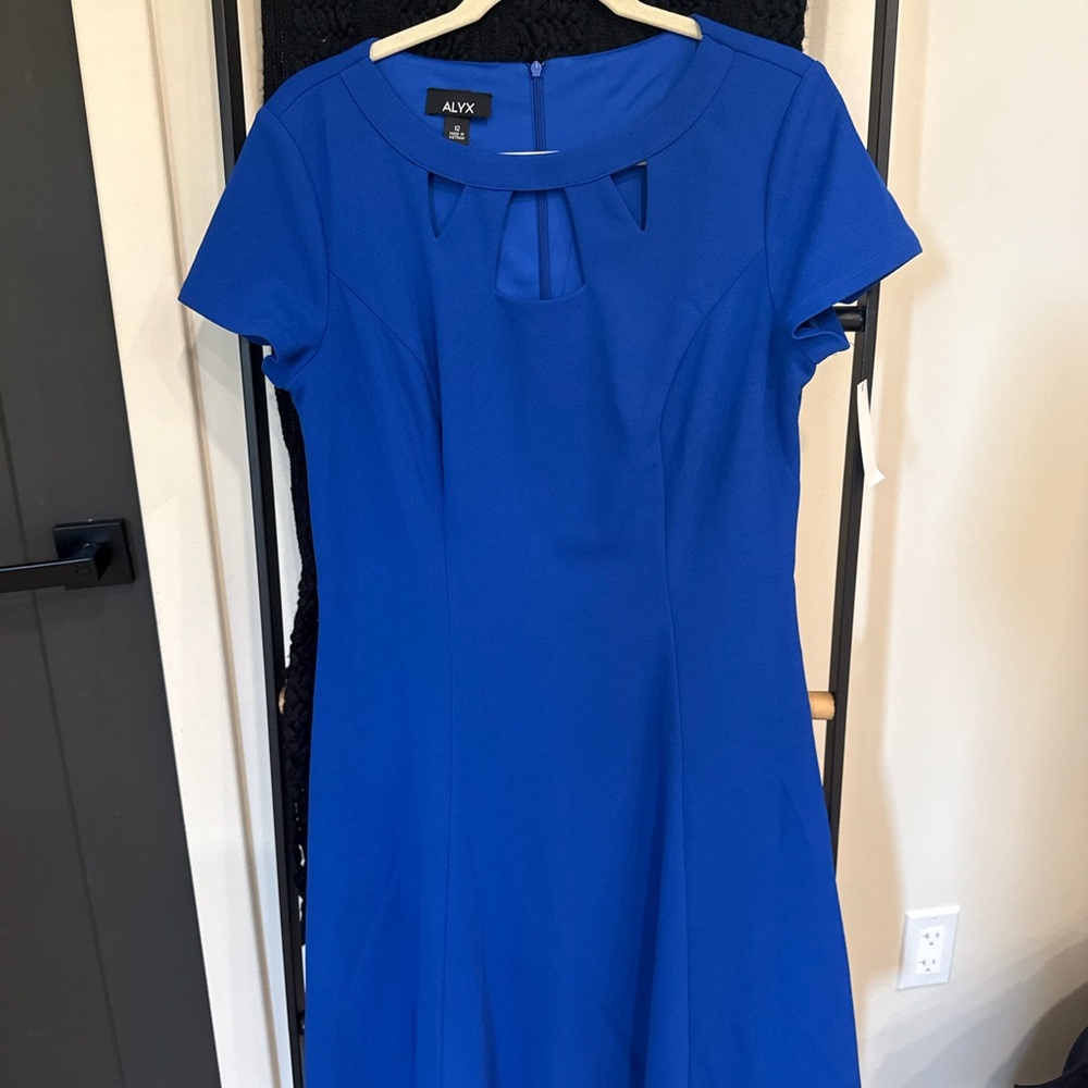 Alyx Vibrant Blue Dress